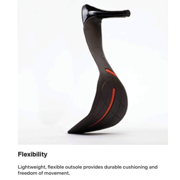 Rockport Total Motion Black Patent Leather Pointed Toe Pumps Women's Size 7 - Picture 3 of 16